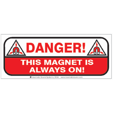 Newmatic Medical/Marketlab DANGER Wall Signs