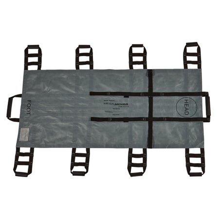 Graham Medical-81707 MegaMover® Disaster Response Stretcher, 32in x 72in, Gray (8/cs)