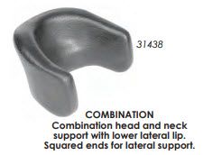 Therafin-31438-Pad, Headrest Pad, Molded, Head/Neck Combo