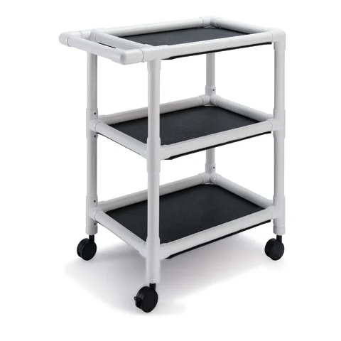 Newmatic Medical/Marketlab-12333 MRI-Conditional PVC Utility Cart, 1/ea
