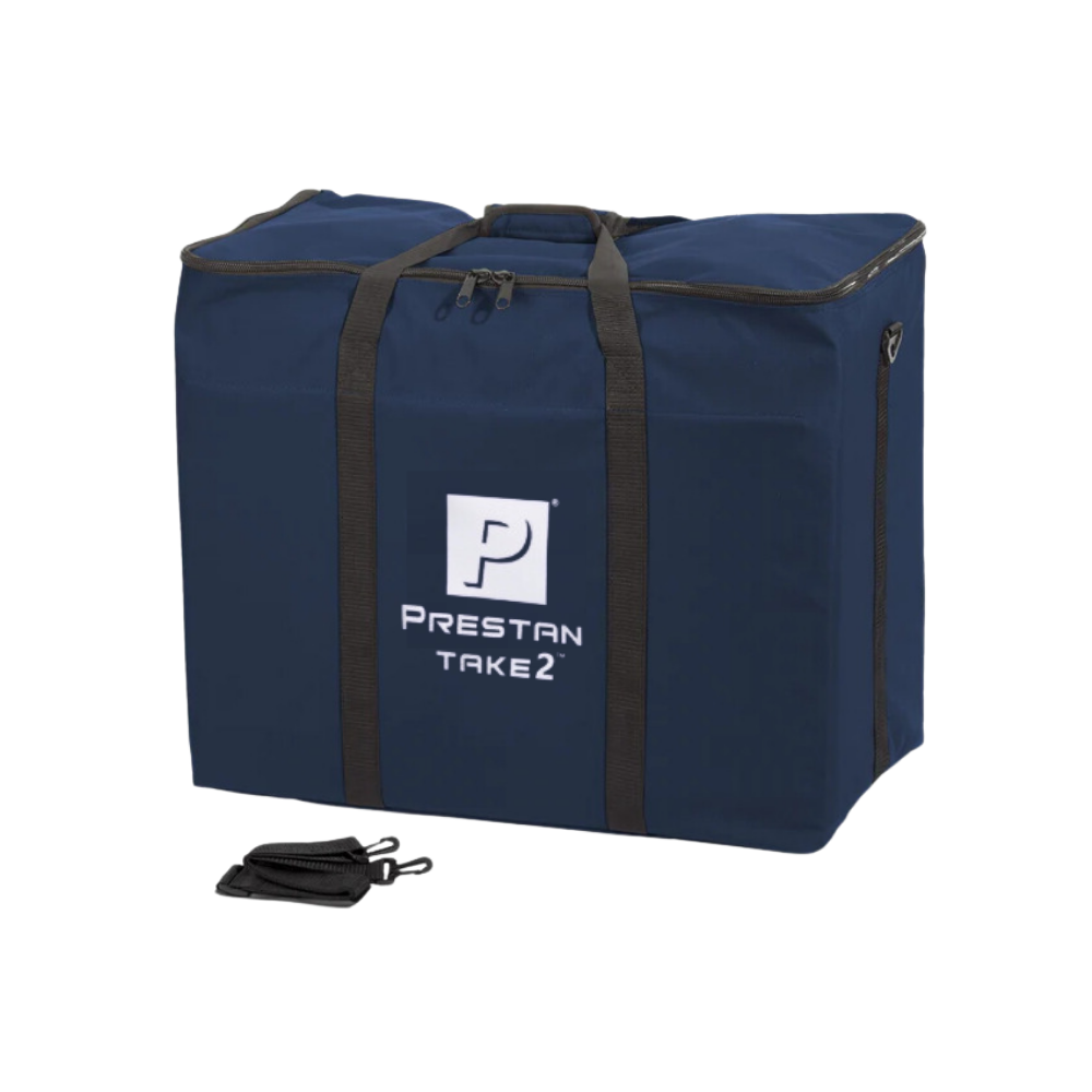 PRESTAN-12385 Bolsa de transporte azul para kit profesional TAKE2