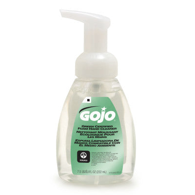 Gojo-5715-06 Green Certified Foam Hand Cleaner, 7½ fl oz Tabletop Bottle (6/cs)