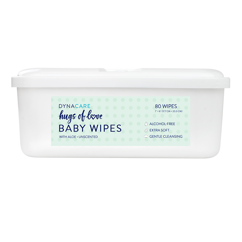 Dynarex Hugs of Love Baby Wipes