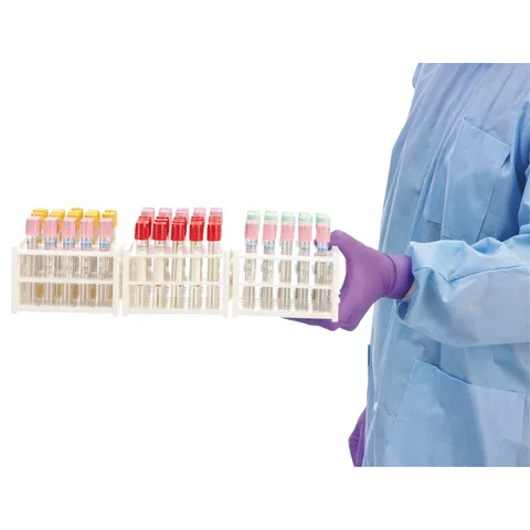 Marketlab 50-Place T-Racks™ Tube Rack | 16mm Tubes | 13124 | Laboratory ...