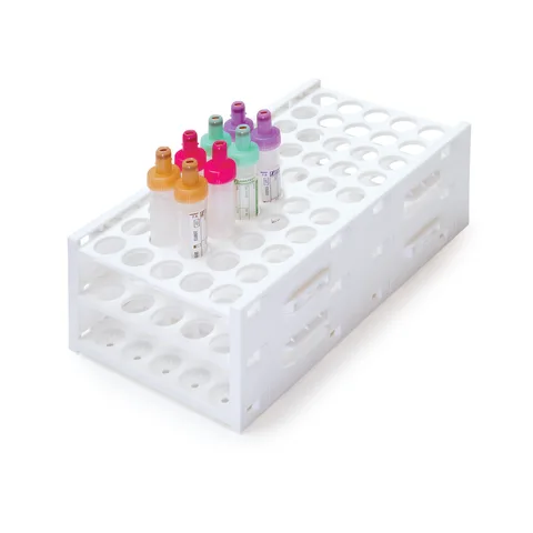 Marketlab Racks Pink Marketlab 50-Place T-Racks™ Tube Rack | 16mm Tubes | 13124 | Laboratory ...