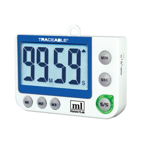 Marketlab-13184 Marketlab Flashing LED Alert Big-Digit Alarm Timer, 1/ea