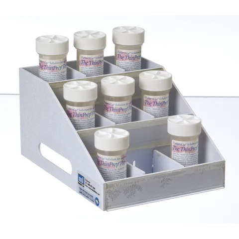 Marketlab-13225 3-Tier Vial and Control Racks, 1/ea