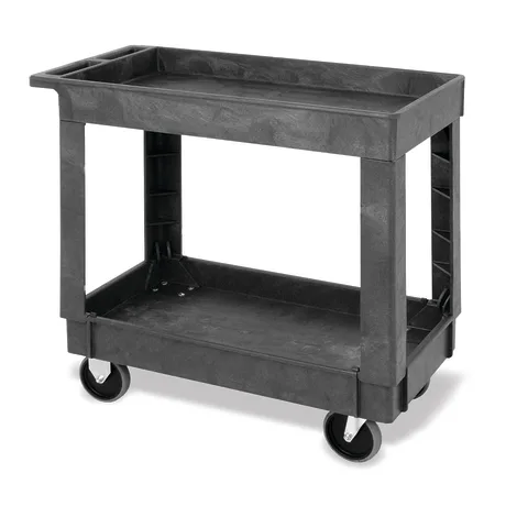 Marketlab Polymer Utility Carts with Raised Sides