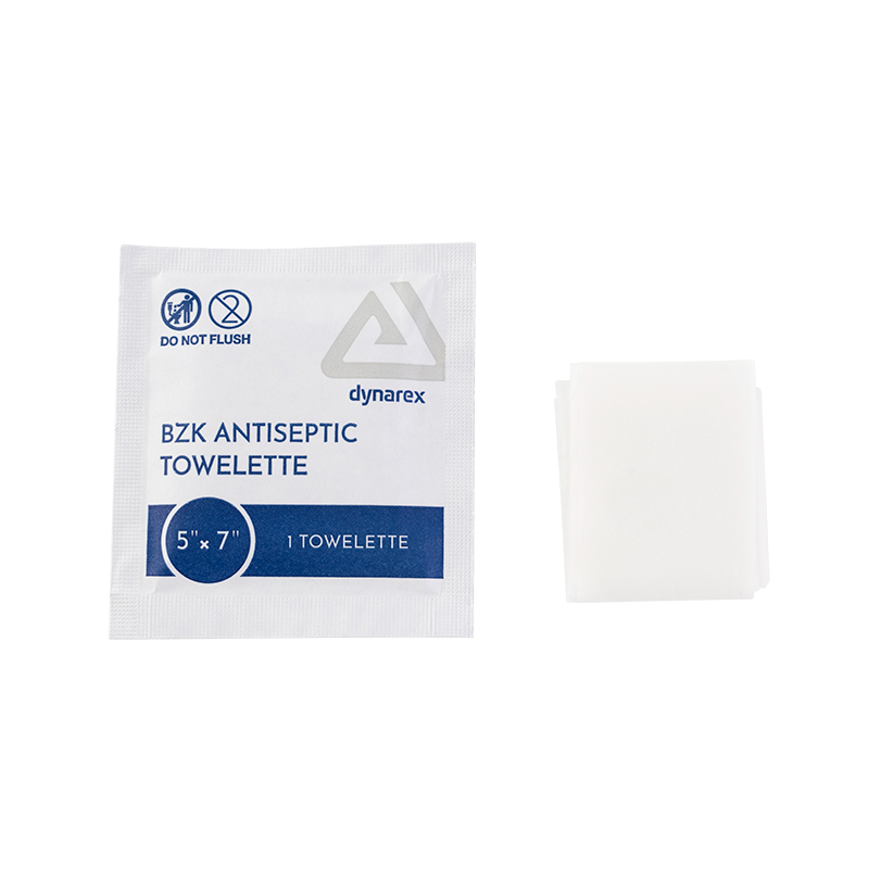 Dynarex-1331 BZK Antiseptic Towelettes 5” x 7” (1000/Cs)