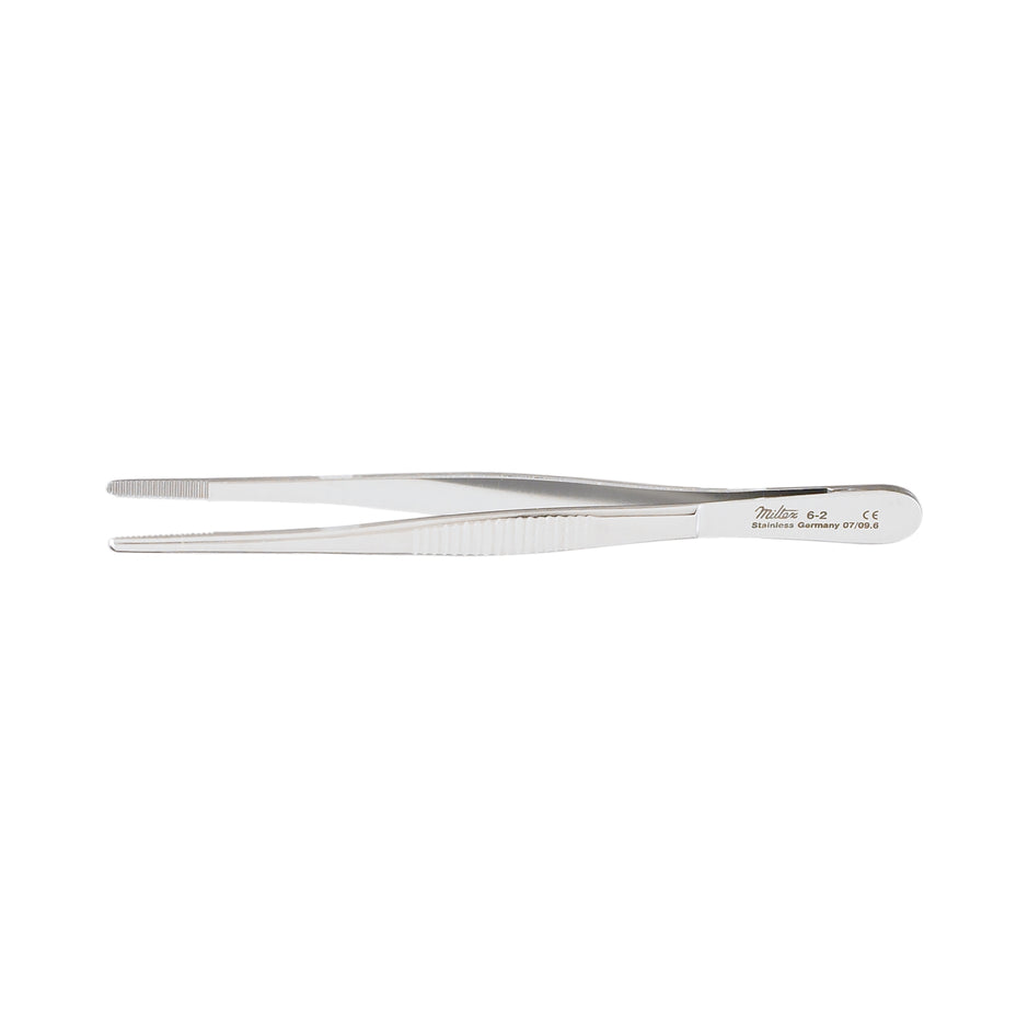 Integra Miltex-6-6-ST-25M Dressing Forceps, Serrated, 5", 25/bx