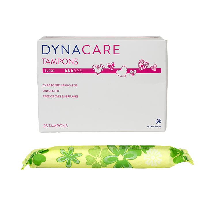 Dynarex Tampons Cardboard Applicator, absorbency