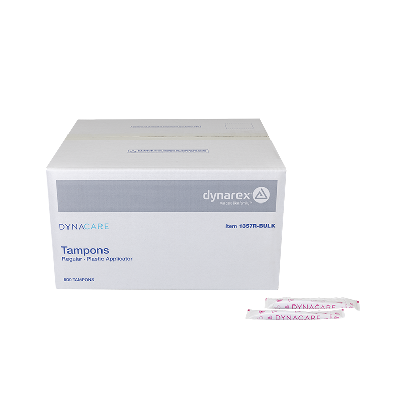 Dynarex Tampons Cardboard Applicator, absorbency
