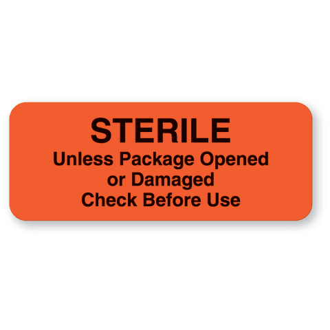 Marketlab-13603 Sterile Unless Opened Labels, 420/roll