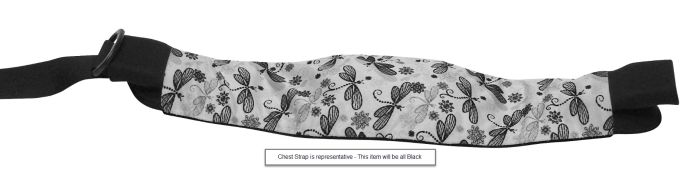 Therafin Therasleeves for Chest Strap, Black