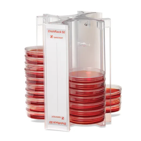 Marketlab DishRack 50 Petri Dish Transport Carrier