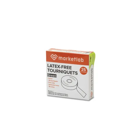 Marketlab Latex-Free Tourniquets in Dispenser Box