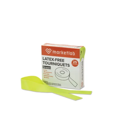 Marketlab Latex-Free Tourniquets in Dispenser Box