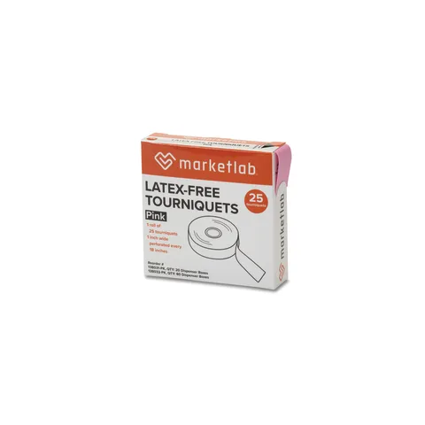 Marketlab Latex-Free Tourniquets in Dispenser Box