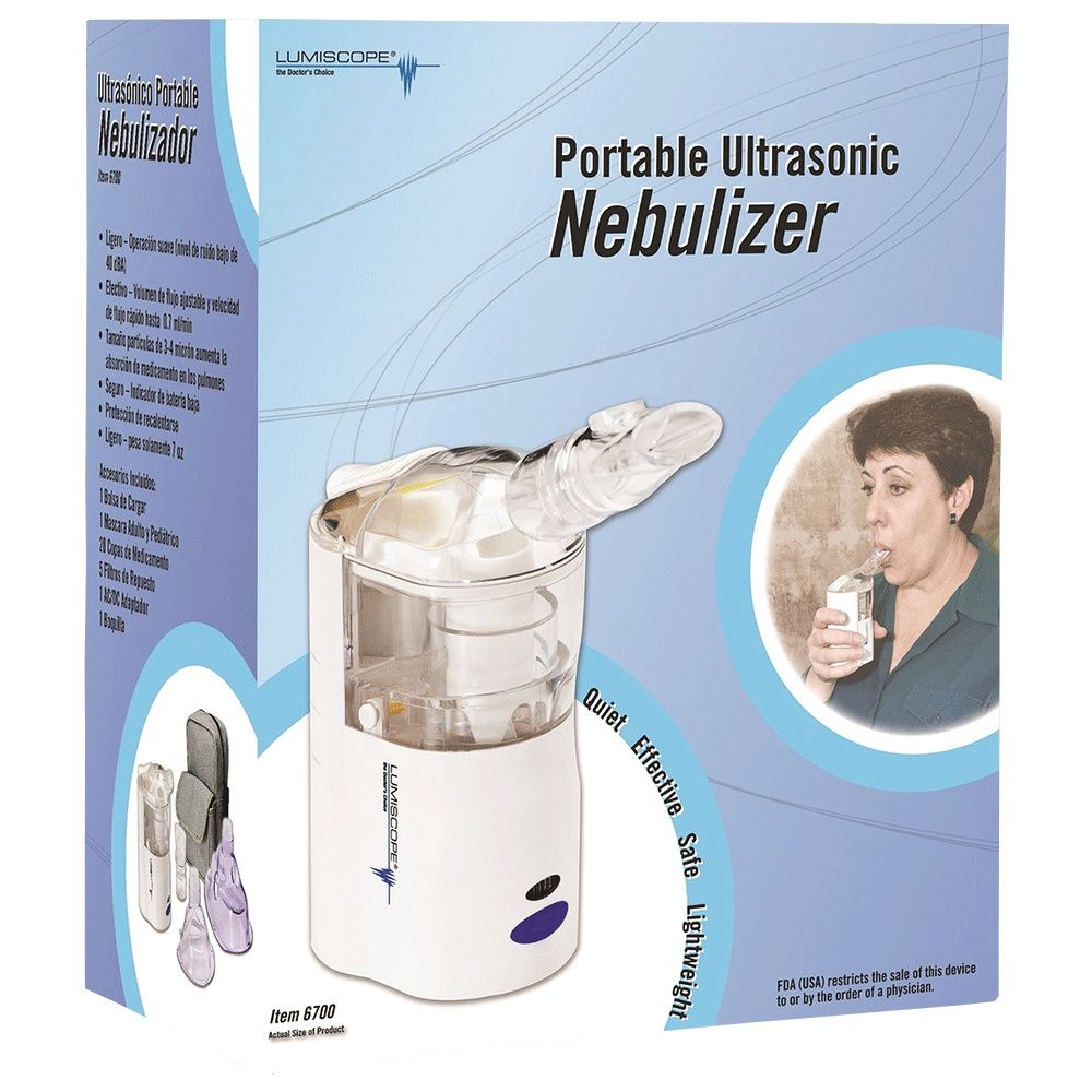 Graham Field-6700 Lumiscope Portable Ultrasonic Nebulizer (1 EA)