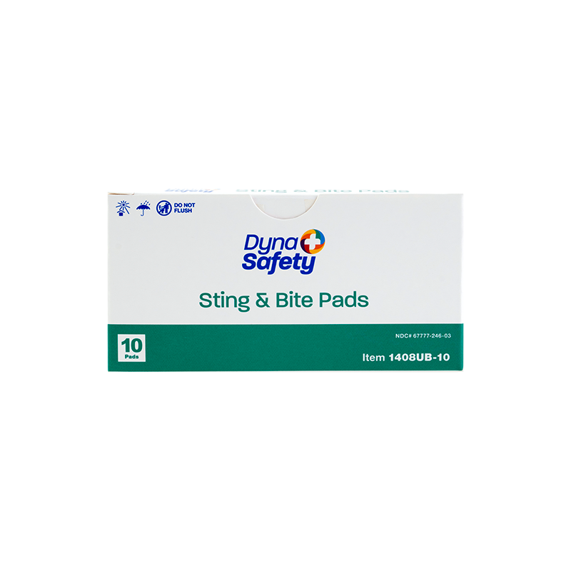 Dynarex-1408UB-10 Sting & Bite Pad (10 per box / 48 boxes per case)