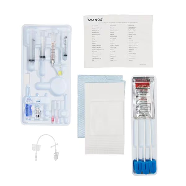 B.Braun Medical-182A233 Single-Shot Epidural Tray with Lidocaine 1%, 5mL, Needle Stick Pad, Rx Labels, CSR Wrap (20 Ea/Bx)