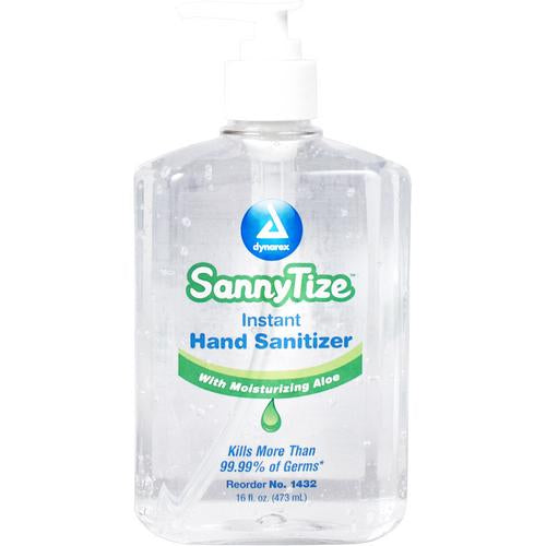 Dynarex DynaSafety Instant Hand Sanitizer with Moisturizing Aloe