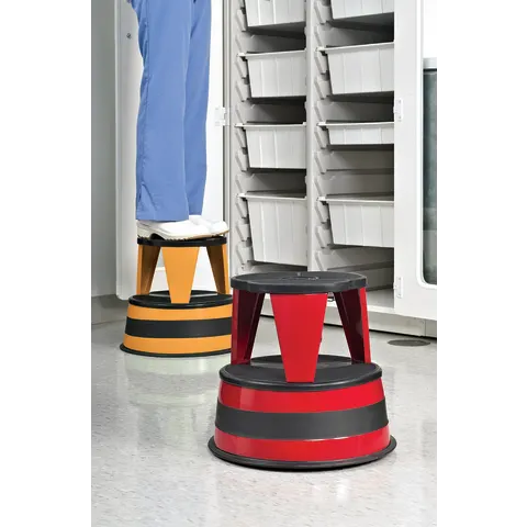 Marketlab Kik-Step® Rolling Step Stool