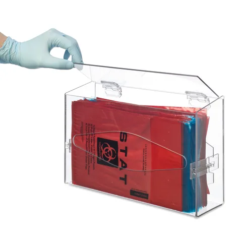 Bowman Dispensers/Marketlab-14420 Specimen Bag Dispenser 11.625"W x 5.125"D x 7.375"H