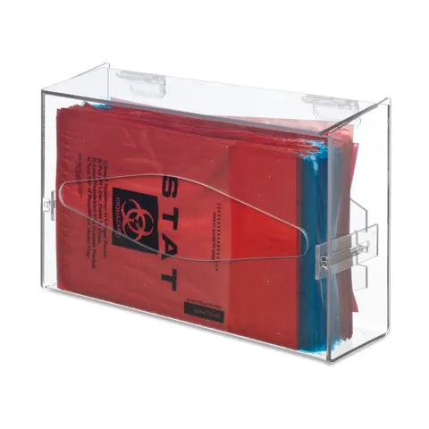 Bowman Dispensers/Marketlab-14420 Specimen Bag Dispenser 11.625"W x 5.125"D x 7.375"H