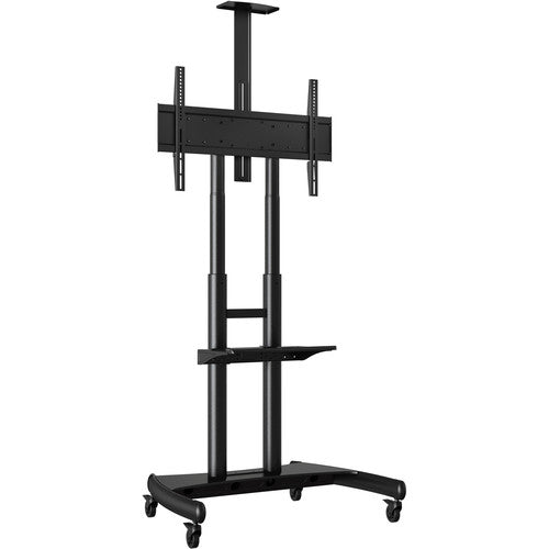 Luxor FP4000 Adjustable Height LCD TV Stand and Mount with Accessory Shelf and Camera Mount