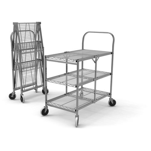 Luxor Collapsible Wire Utility Cart
