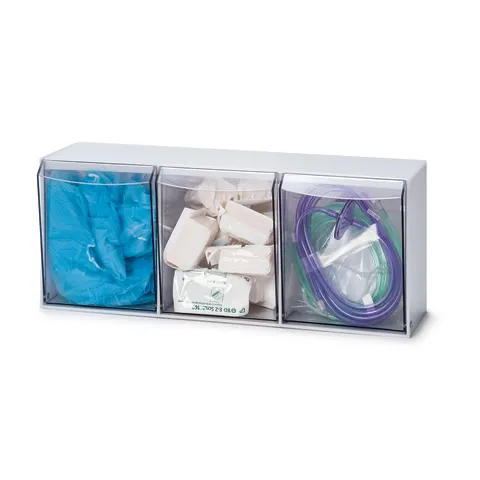 Marketlab-15017 Heavy Duty Tilt Bin • 3-Bin Unit, 1/ea