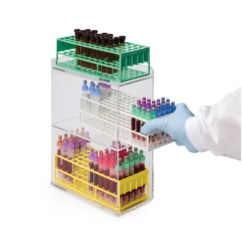 Marketlab-15018 Vertical Tube Rack Organizer 4", 1/ea