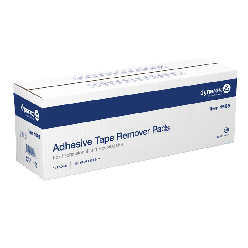 Dynarex-1505 Adhesive Tape Remoaver Pad (100/Box 10Box/CS)