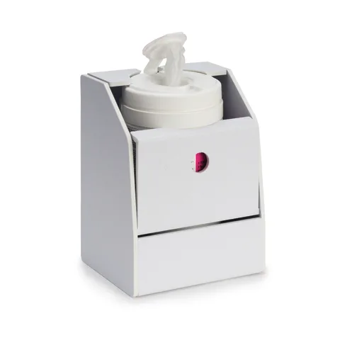 Marketlab-15065 Spring-Loaded Canister Wipe Dispenser, 1/ea