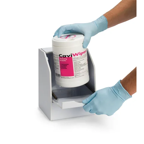 Marketlab-15065 Spring-Loaded Canister Wipe Dispenser, 1/ea
