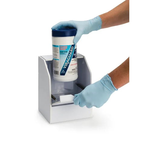 Marketlab-15065 Spring-Loaded Canister Wipe Dispenser, 1/ea