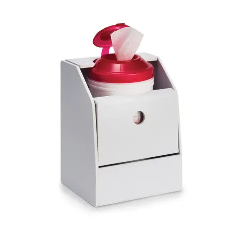 Marketlab-15065 Spring-Loaded Canister Wipe Dispenser, 1/ea