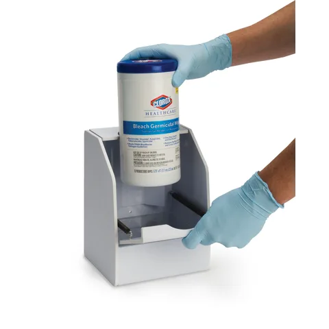 Marketlab-15065 Spring-Loaded Canister Wipe Dispenser, 1/ea