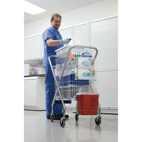Marketlab-15538 FlexyCart Lightweight Phlebotomy Cart, 1/ea