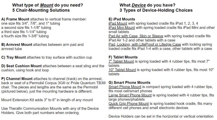 Therafin-32367-Device Mount - Pride TruBalance Seating