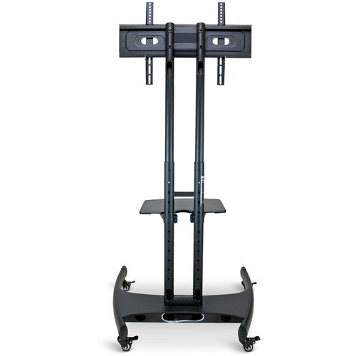 Luxor FP2500 Adjustable Height LCD TV Stand and Mount with Accessory Shelf