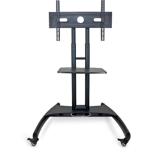 Luxor FP2500 Adjustable Height LCD TV Stand and Mount with Accessory Shelf