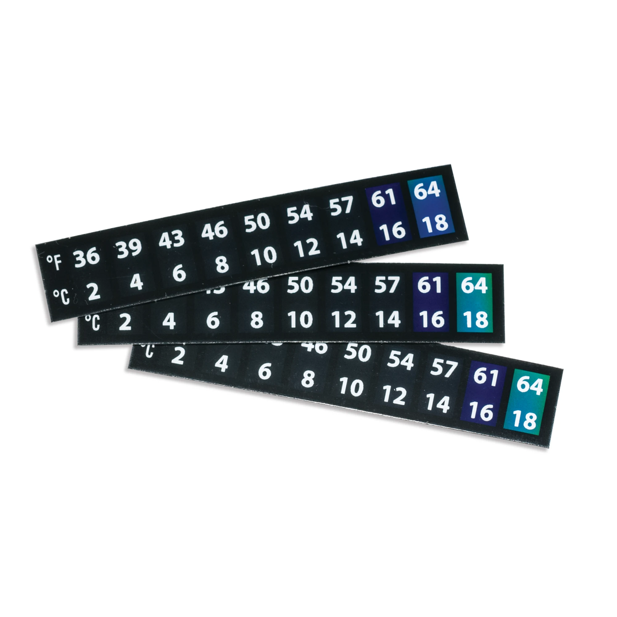 Marketlab-15803 Thermometer Strip (2-18C) for Tote, 25/pk