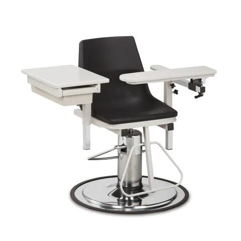 Marketlab Hydraulic Blood Draw Chair with ClintonClean™ Armrests