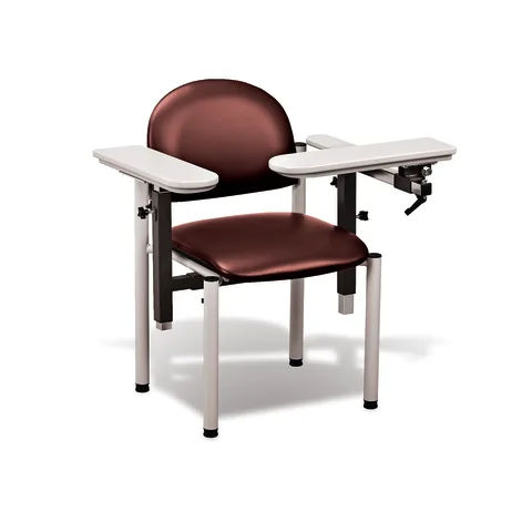 Marketlab Padded SC Series Blood Draw Chair with ClintonClean Armrests