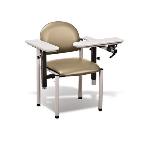 Marketlab Padded SC Series Blood Draw Chair with ClintonClean Armrests