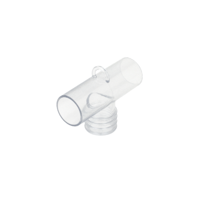 Dynarex-34515 Aerosol Tee Connector Standard 22mm OD X 15 mm ID X 22mm OD, 50/cs