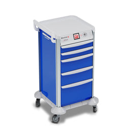 Detecto MobileCare Series Medical Cart, Blue, 16.5 in. Electronic