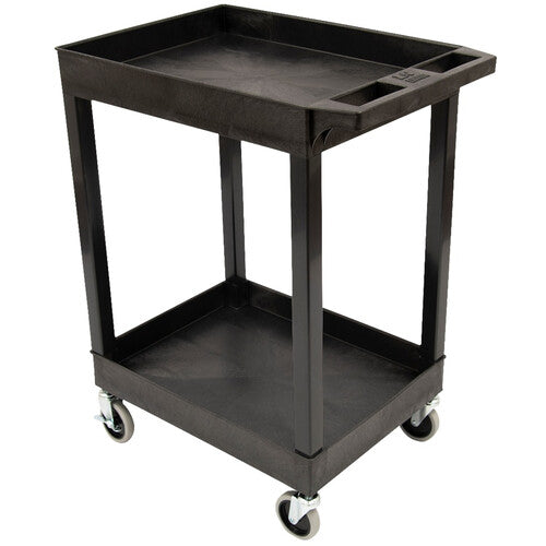 Luxor-SEC11HD-B HD 2 Shelf Tub Cart
